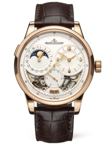 Jaeger-LeCoultre Duomètre Quantième Lunaire Pink Gold / Open 6042422