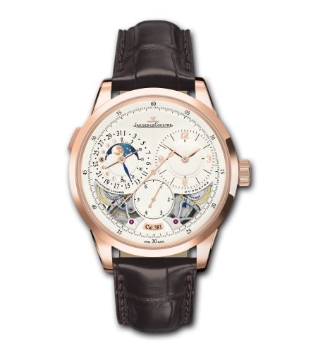 Jaeger-LeCoultre Duomètre à Quantième Lunaire Pink Gold Open 6042520