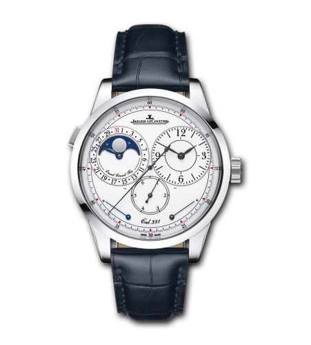 Jaeger-LeCoultre Duomètre à Quantième Lunaire 40.5 White Gold Enamel 60435E1
