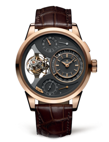 Jaeger-LeCoultre Duomètre Sphérotourbillon Pink Gold / Slate 605244J