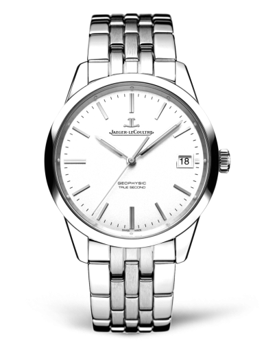 Jaeger-LeCoultre Geophysic True Second Stainless Steel / Silver / Bracelet 8018120
