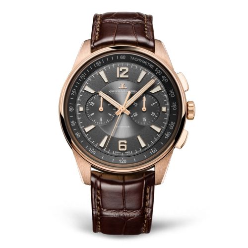Jaeger-LeCoultre Polaris Chronograph Pink Gold / Grey / Alligator 9022450