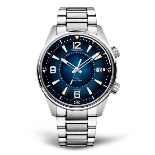Jaeger-LeCoultre Polaris Mariner Date Stainless Steel / Blue / Bracelet 9068180