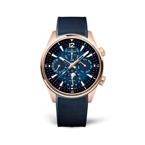 Jaeger-LeCoultre Polaris Perpetual Calendar Pink Gold / Blue 9082680