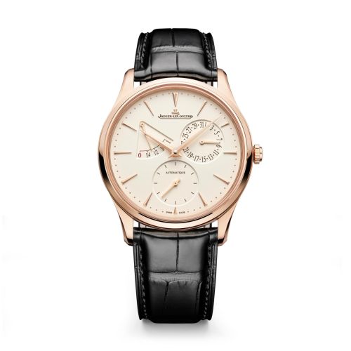 Jaeger-LeCoultre Master Ultra Thin Réserve de Marche Pink Gold / Eggshell / Alligator Q1372510
