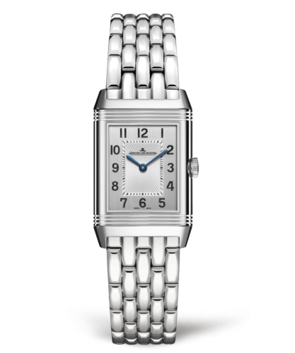 Jaeger-LeCoultre Reverso Classic Small Duetto Stainless Steel / Silver / Bracelet Q2668130