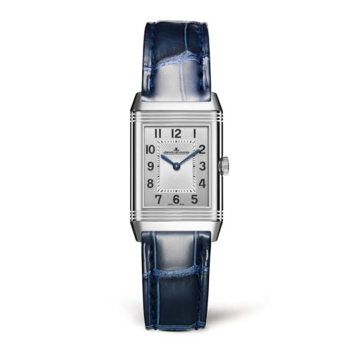 Jaeger-LeCoultre Reverso Classic Small Duetto Stainless Steel / Silver / Alligator Q2668432