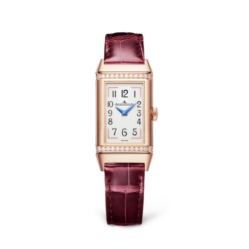Jaeger-LeCoultre Reverso One Duetto Pink Gold / Silver / Alligator Q334256J