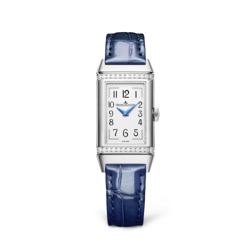Jaeger-LeCoultre Reverso One Duetto Stainless Steel / Silver / Alligator Q334848J