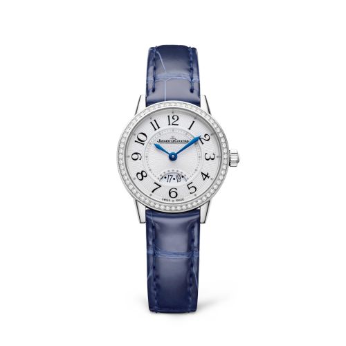 Jaeger-LeCoultre Rendez-Vous Date Small Quartz Stainless Steel - Diamond / Silver / Alligator Q3408531