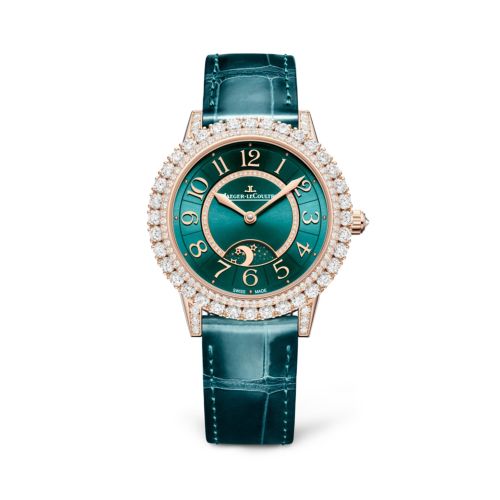 Jaeger-LeCoultre Rendez-Vous Dazzling Night & Day Pink Gold / Green Q343247J