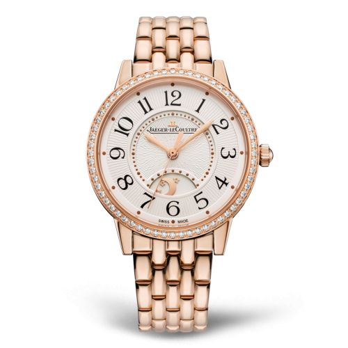 Jaeger-LeCoultre Rendez-Vous Night & Day Medium Pink Gold - Diamond / Silver / Bracelet Q3442130