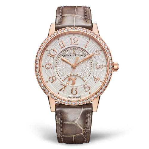 Jaeger-LeCoultre Rendez-Vous Night & Day Medium Pink Gold - Diamond / Silver Q3442440
