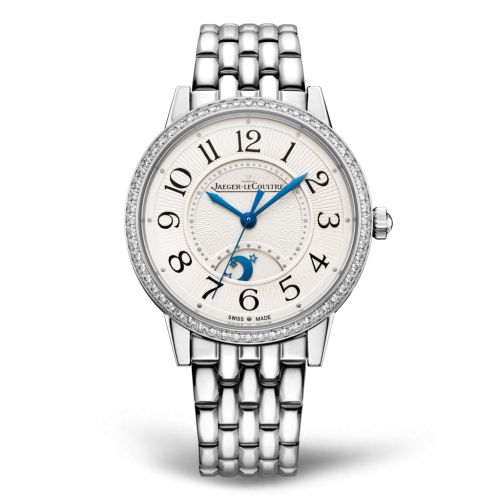 Jaeger-LeCoultre Rendez-Vous Night & Day Medium Stainless Steel - Diamond / Silver / Bracelet Q3448130
