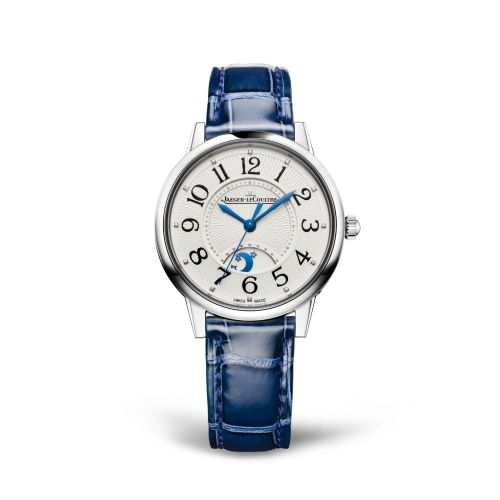 Jaeger-LeCoultre Rendez-Vous Night & Day Medium Stainless Steel / Silver / Alligator Q3448410