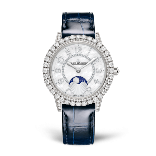 Jaeger-LeCoultre Rendez-Vous Dazzling Moon White Gold / MOP / Alligator Q3523570
