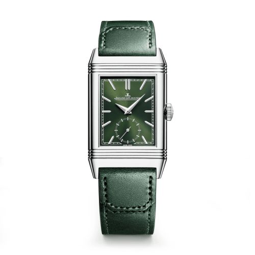 Jaeger-LeCoultre Reverso Tribute Monoface Stainless Steel / Green Q397843J