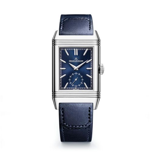 Jaeger-LeCoultre Reverso Tribute Duoface Stainless Steel / Blue / Fagliano Q3988481