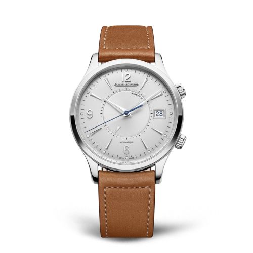 Jaeger-LeCoultre Master Control Memovox Stainless Steel / Silver / Calf Q411843J