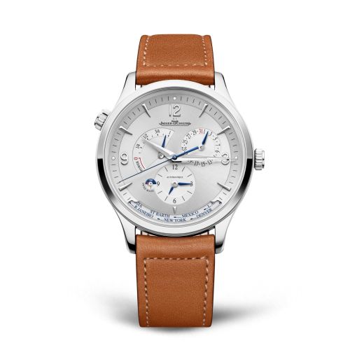 Jaeger-LeCoultre Master Control Geographic Stainless Steel / Silver Q4128421