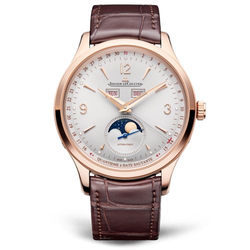 Jaeger-LeCoultre Master Control Calendar Pink Gold / Silver / Alligator Q4142520