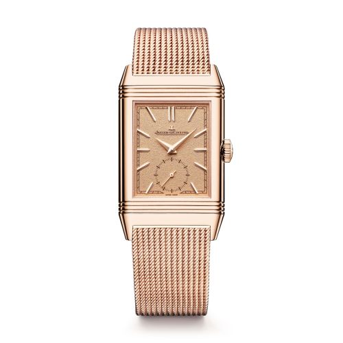 Jaeger-LeCoultre Reverso Tribute Monoface Small Seconds Pink Gold / Pink / Mesh Q713216J
