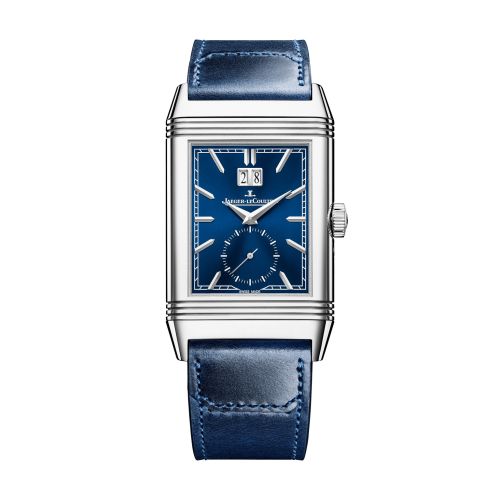 Jaeger-LeCoultre Reverso Tribute Geographic Stainless Steel / Blue / Fagliano Q714845J