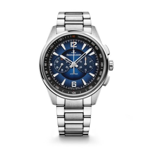 Jaeger-LeCoultre Polaris Chronograph Stainless Steel / Blue / Bracelet Q9028181