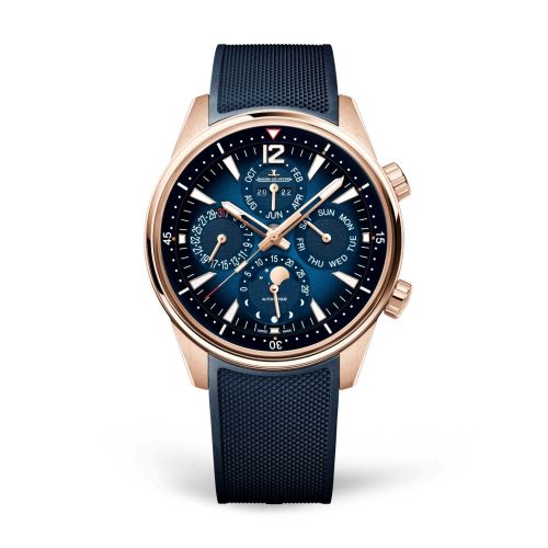 Jaeger-LeCoultre Polaris Perpetual Calendar Pink Gold / Blue Q9082681