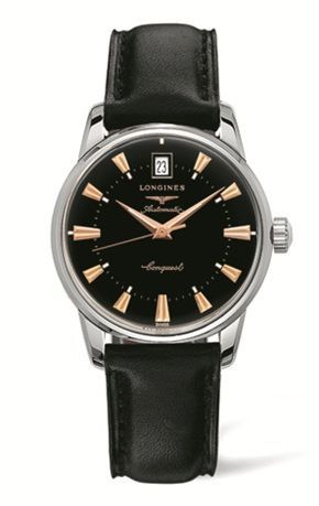 Longines Conquest Heritage Black L1.611.4.52.2