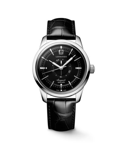 Longines Conquest Heritage Power Reserve 38 Stainless Steel / Black L1.648.4.52.2