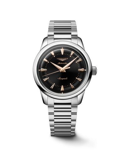 Longines Conquest Heritage 38 Stainless Steel / Black / Bracelet L1.649.4.52.6