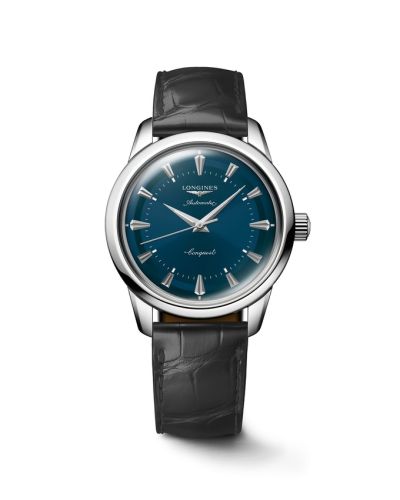Longines Conquest Heritage 38 Stainless Steel / Blue L1.649.4.92.2
