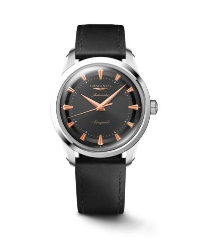Longines Conquest Heritage 40 Stainless Steel / Black L1.650.4.52.2