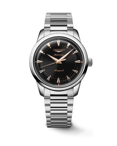 Longines Conquest Heritage 40 Stainless Steel / Black / Bracelet L1.650.4.52.6