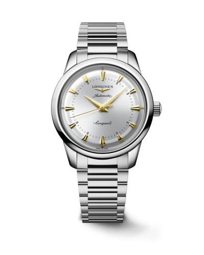Longines Conquest Heritage 40 Stainless Steel / Silver / Bracelet L1.650.4.72.6