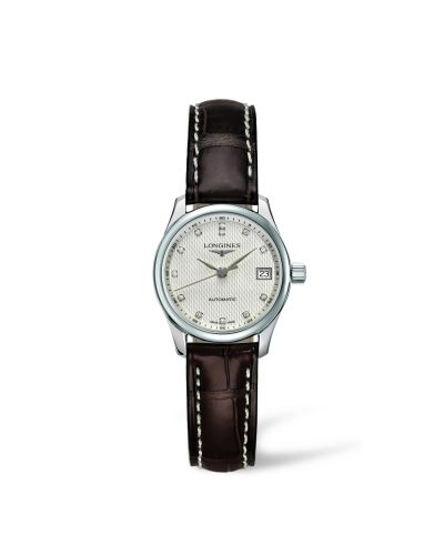 Longines Master Collection Date 25.5 Stainless Steel / Beige L2.128.4.77.3