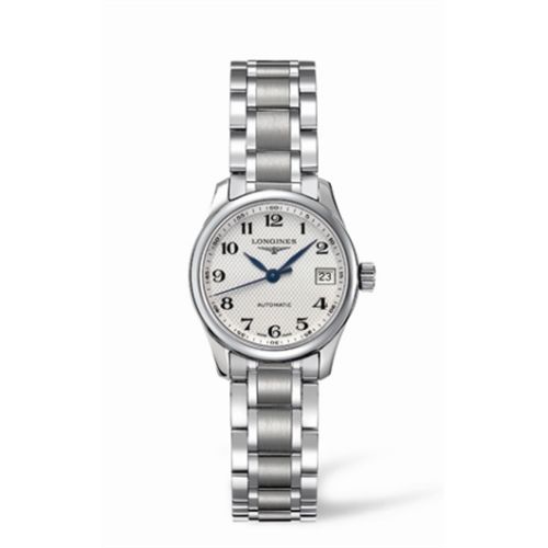 Longines Master Collection Date 25.5 Stainless Steel / Silver / Bracelet L2.128.4.78.6
