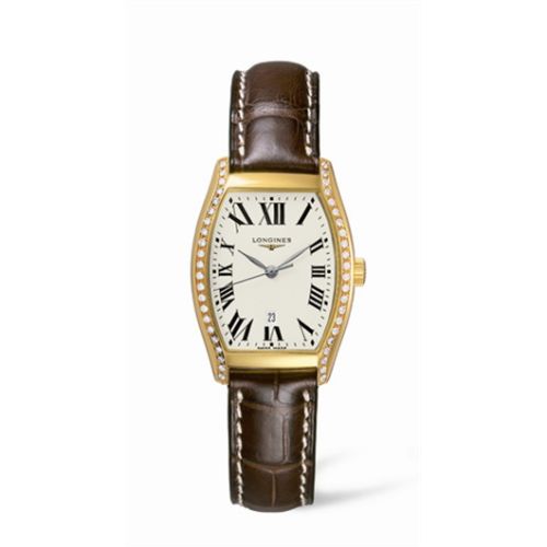 Longines Evidenza 26 Quartz Yellow Gold Diamonds L2.155.7.71.2
