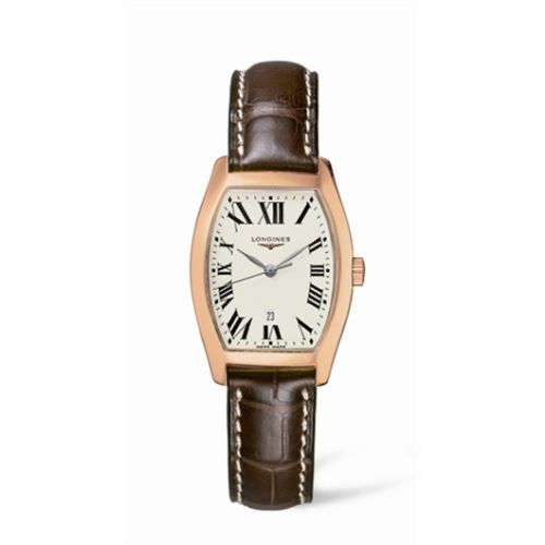 Longines Evidenza 26 Quartz Pink Gold L2.155.8.71.2