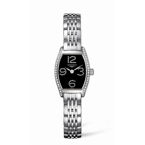 Longines Evidenza 19.6 Diamond Diamond Arabic Bracelet L2.175.0.57.6