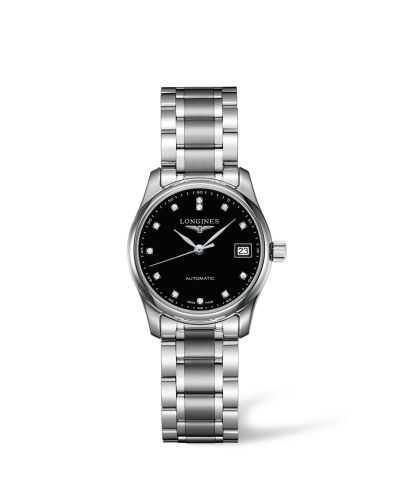 Longines Master Collection 29 Black Diamond / Bracelet L2.257.4.57.6