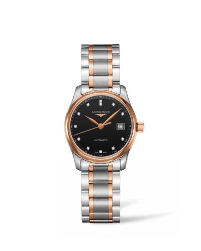 Longines Master Collection 29 Two Tone Rose / Black L2.257.5.59.7