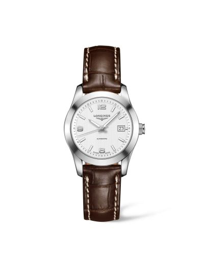 Longines Conquest Classic Automatic 29.5 Stainless Steel / White / Strap L2.285.4.76.3