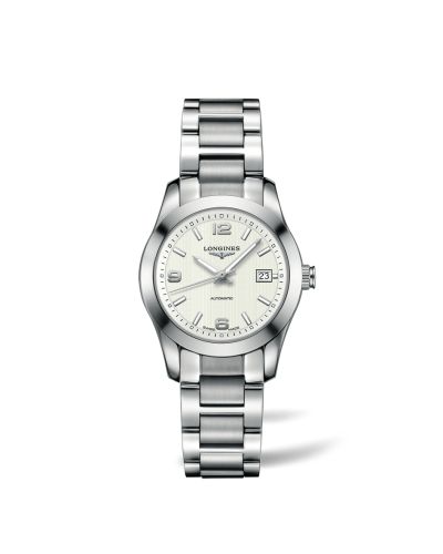 Longines Conquest Classic Automatic 29.5 Stainless Steel / White / Bracelet L2.285.4.76.6