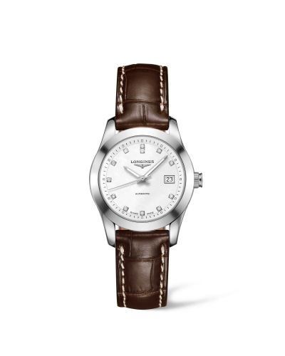 Longines Conquest Classic Automatic 29.5 Stainless Steel / MOP / Strap L2.285.4.87.3
