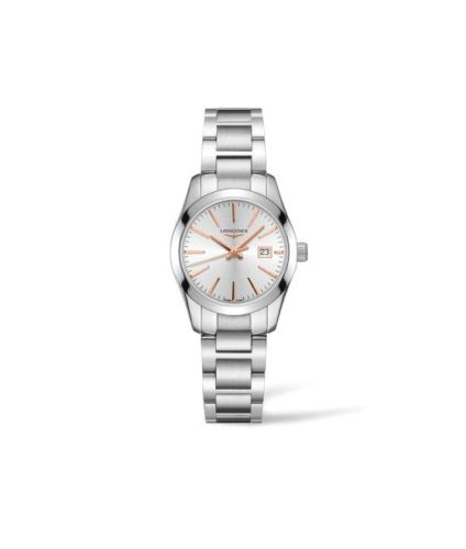 Longines Conquest Classic Quartz 29.5 Stainless Steel / Silver L2.286.4.72.6