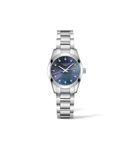 Longines Conquest Classic Quartz 29.5 Stainless Steel / Black MOP L2.286.4.88.6
