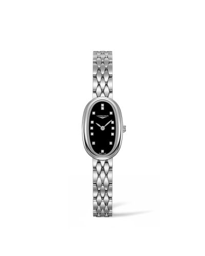 Longines Symphonette S Black / Bracelet L2.304.4.57.6