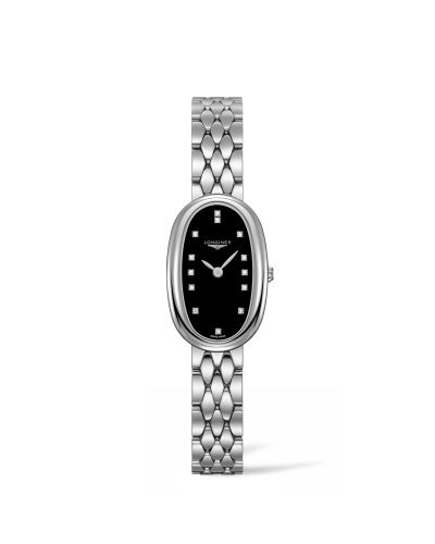 Longines Symphonette M Black / Bracelet L2.305.4.57.6